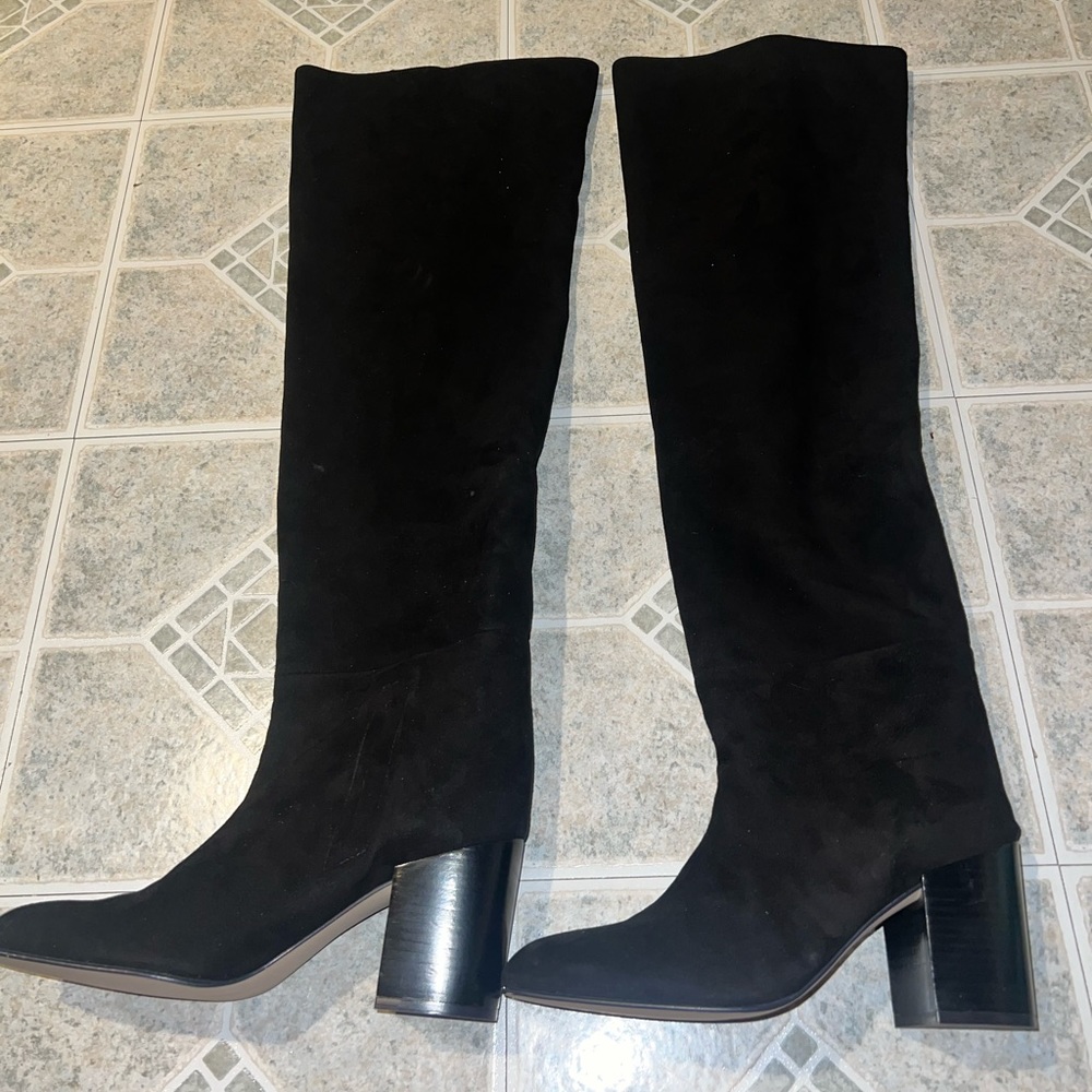stuart weitzman thigh, high heeled boots